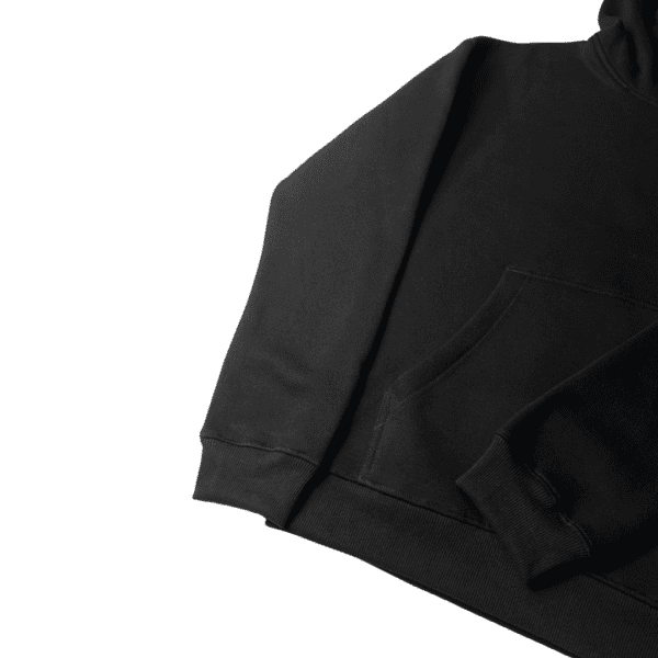 BASIC HOODIE JET BLACK - Image 5