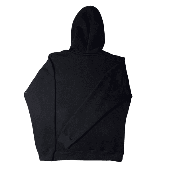 BASIC HOODIE JET BLACK - Image 2